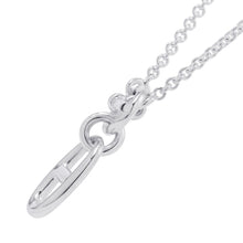 将图像加载到图库查看器中，HERMES Chaine d'Ancre Amulette Necklace SV925
