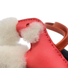 Load image into Gallery viewer, HERMES Buddy Bag Charm Rose Texas/Cornarin Lambskin Mouton
