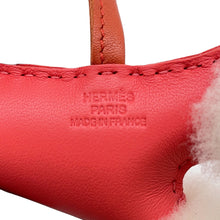 Load image into Gallery viewer, HERMES Buddy Bag Charm Rose Texas/Cornarin Lambskin Mouton
