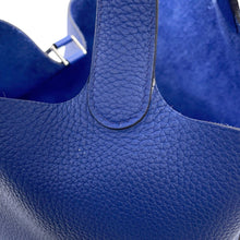 Load image into Gallery viewer, HERMES Picotin Lock Blue royal Taurillon Clemence Size MM
