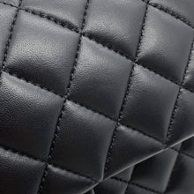 将图像加载到图库查看器中，CHANEL Matelasse W Flap ChainShoulder Bag BlackA01113 Lambskin Size 23
