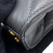 Load image into Gallery viewer, CHANEL Matelasse Top Handle ChainShoulder Bag GrayAS4956 Lambskin
