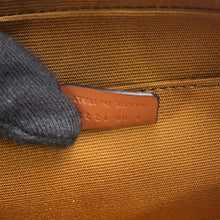 将图像加载到图库查看器中，CELINE Triomphe Mini Camera Shoulder Bag Tan10J582 PVC Leather
