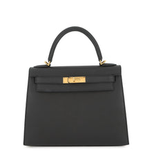 Load image into Gallery viewer, HERMES Outside Kelly Black Epsom Size 28
