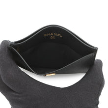 Load image into Gallery viewer, CHANEL COCO Button Card Case Black Leather
