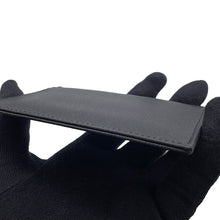 Load image into Gallery viewer, CHANEL COCO Button Card Case Black Leather
