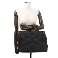 Load image into Gallery viewer, LOUIS VUITTON Onthego NoirM21069 Recycled MetallicNylon Monogram Size MM
