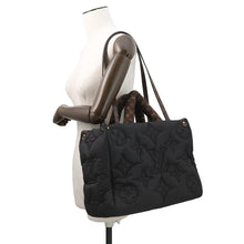 Load image into Gallery viewer, LOUIS VUITTON Onthego NoirM21069 Recycled MetallicNylon Monogram Size MM

