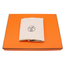 将图像加载到图库查看器中，HERMES H Ambie Tote Bag Black/Ecru Toile H Swift Leather Size GM
