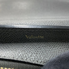 Load image into Gallery viewer, Valextra Valextra Iside 2-Way Travel Bag Gray Leather
