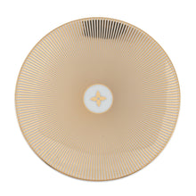 Load image into Gallery viewer, LOUIS VUITTON Splendor Set of 2 Bread Plates Gold/WhiteR95951 Porcelain
