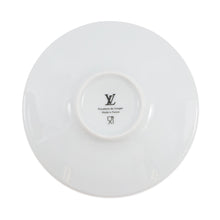 Load image into Gallery viewer, LOUIS VUITTON Splendor Set of 2 Bread Plates Gold/WhiteR95951 Porcelain
