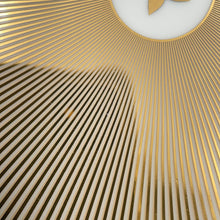 Load image into Gallery viewer, LOUIS VUITTON Splendor Set of 2 Bread Plates Gold/WhiteR95951 Porcelain
