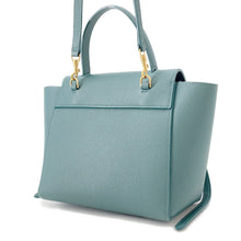 将图像加载到图库查看器中，CELINE Belt bag Blue Green189003 Calf Leather Size Nano
