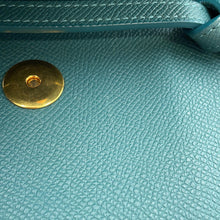 将图像加载到图库查看器中，CELINE Belt bag Blue Green189003 Calf Leather Size Nano
