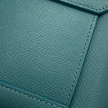 将图像加载到图库查看器中，CELINE Belt bag Blue Green189003 Calf Leather Size Nano
