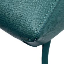 将图像加载到图库查看器中，CELINE Belt bag Blue Green189003 Calf Leather Size Nano
