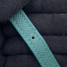 将图像加载到图库查看器中，CELINE Belt bag Blue Green189003 Calf Leather Size Nano
