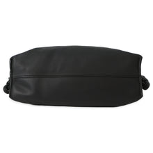 将图像加载到图库查看器中，LOEWE Flamenco Clutch Shoulder Bag BlackA411FC1XBF Napa Calf Leather Size Medium

