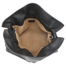 将图像加载到图库查看器中，LOEWE Flamenco Clutch Shoulder Bag BlackA411FC1XBF Napa Calf Leather Size Medium
