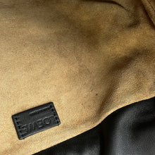 将图像加载到图库查看器中，LOEWE Flamenco Clutch Shoulder Bag BlackA411FC1XBF Napa Calf Leather Size Medium
