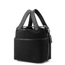 Load image into Gallery viewer, HERMES Picotin Padlock Cargo Black Swift Leather Toile Goelan Size PM
