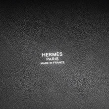 Load image into Gallery viewer, HERMES Picotin Padlock Cargo Black Swift Leather Toile Goelan Size PM
