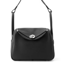 Load image into Gallery viewer, HERMES Lindy Black Taurillon Clemence Size 26
