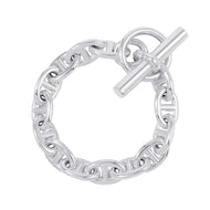 HERMES Chaine d'Ancre Bracelet 14 frames Size PM SV925