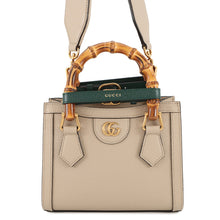 Load image into Gallery viewer, GUCCI Bamboo Diana Mini Tote Bag Beige702732 Leather
