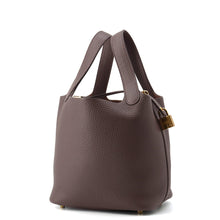 将图像加载到图库查看器中，HERMES Picotin Lock Ebene Taurillon Clemence Size PM
