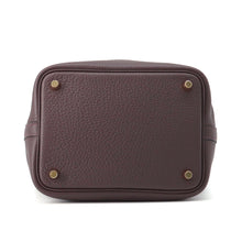 将图像加载到图库查看器中，HERMES Picotin Lock Ebene Taurillon Clemence Size PM
