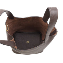 将图像加载到图库查看器中，HERMES Picotin Lock Ebene Taurillon Clemence Size PM
