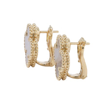 Load image into Gallery viewer, Van Cleef &amp; Arpels Vintage Alhambra EarringVCARA44100 18K Yellow Gold
