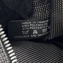 将图像加载到图库查看器中，HERMES Her Line Tote Gray Canvas Size MM
