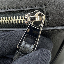 将图像加载到图库查看器中，LOEWE Puzzle bag Black Leather Size Medium
