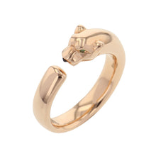 将图像加载到图库查看器中，CARTIER PANTHERE de Cartier Ring Size 56/#16 SMB4230000 18K Pink Gold
