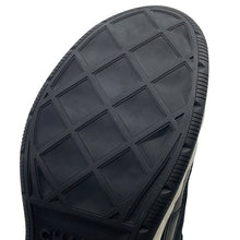 将图像加载到图库查看器中，CHANEL CC Logo Low Cut Sneakers BlackG35617 Fabric Calf Leather Size 38
