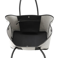 Load image into Gallery viewer, HERMES Neo Garden Voyage Ecru/Black Toile Offiche Negonda Leather
