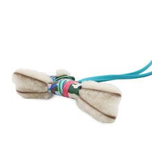 将图像加载到图库查看器中，HERMES Buddy Bag Charm Aloha Blue Hydra/Vert Comics Lambskin Mouton
