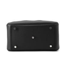 将图像加载到图库查看器中，HERMES Lindy Black Taurillon Clemence Size 26
