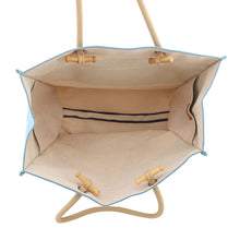 将图像加载到图库查看器中，HERMES Escale à la Plage beach bag Gold/Multicolor Toile H
