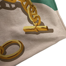 将图像加载到图库查看器中，HERMES Escale à la Plage beach bag Gold/Multicolor Toile H
