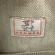 将图像加载到图库查看器中，HERMES BRIDE A BLACK CABRIO Grease pail Canvas Size GM
