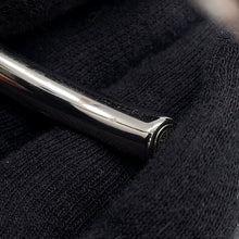 Load image into Gallery viewer, HERMES Torsade Open Bangle Size T4 Brown Metal Leather
