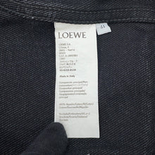 Load image into Gallery viewer, LOEWE 24 Stainless Steel SUNA FUJITA Collaboration Denim Jacket Size Chronomat 44 BlackH526Y50W15 Cotton100%
