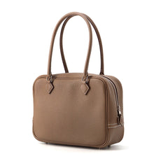 将图像加载到图库查看器中，HERMES Plume Etoupe Chevre Myzore Goatskin Size Mini
