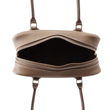 将图像加载到图库查看器中，HERMES Plume Etoupe Chevre Myzore Goatskin Size Mini
