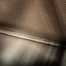 将图像加载到图库查看器中，HERMES Plume Etoupe Chevre Myzore Goatskin Size Mini
