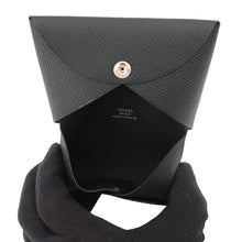 将图像加载到图库查看器中，HERMES Calvi Black Epsom
